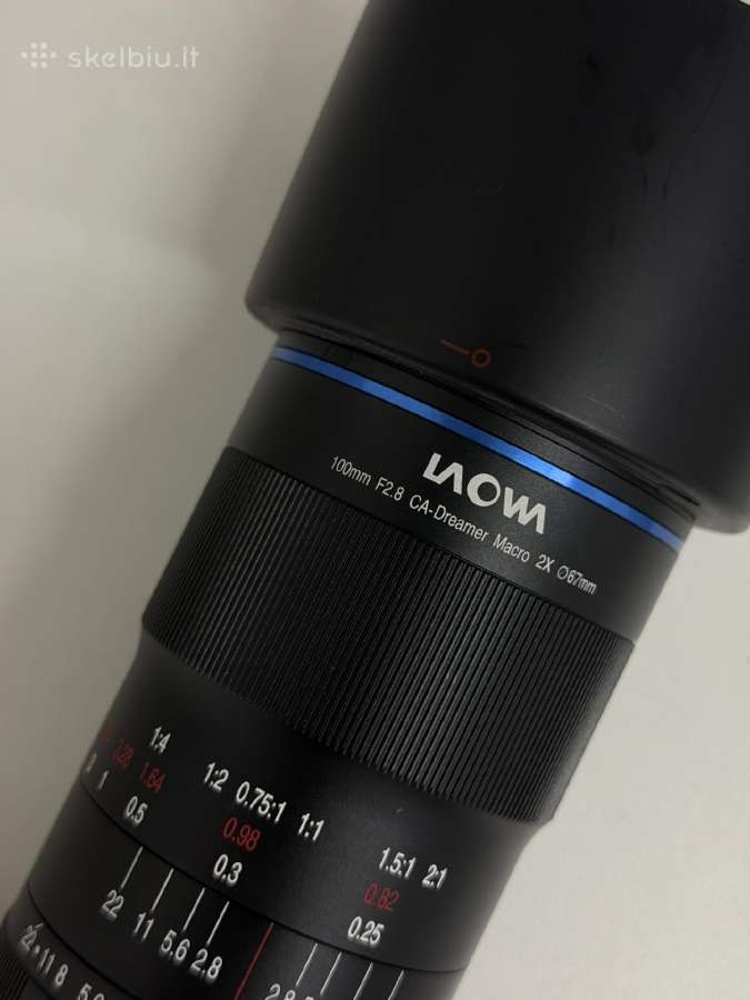 Laowa 100mm f/2.8 2x Ultra Macro Apo L-mount - nuotraukos Nr. 5