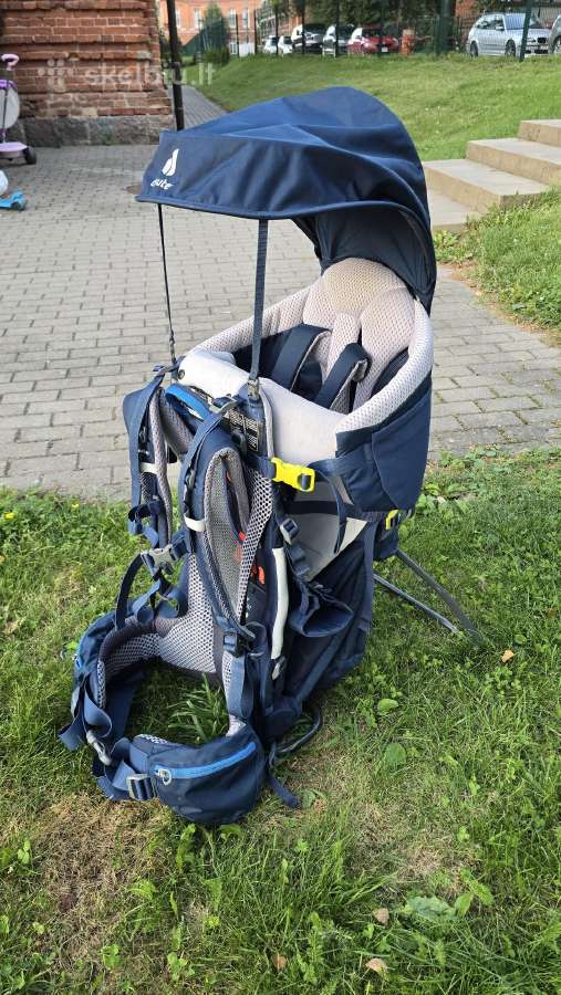 Deuter Kid Comfort nešioklė (puikios būklės) - nuotraukos Nr. 2