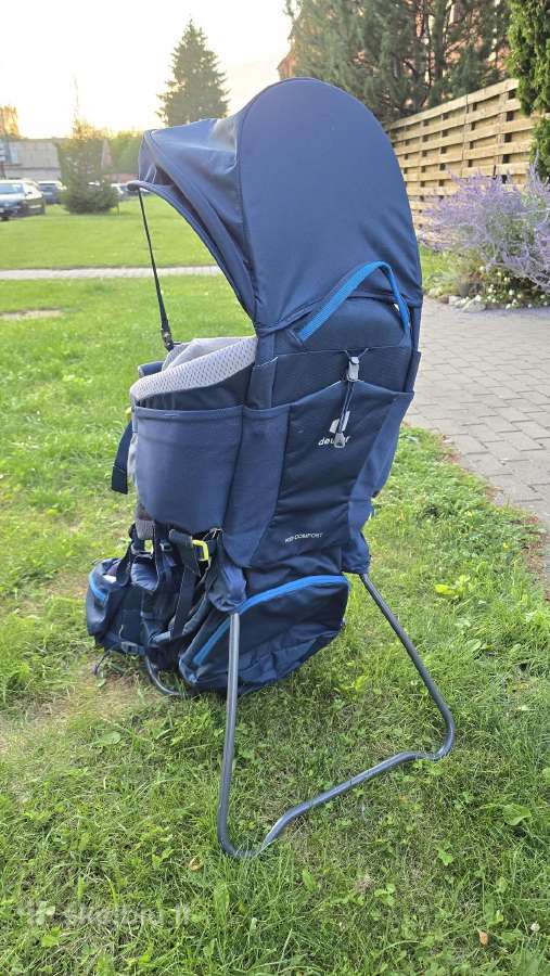 Deuter Kid Comfort nešioklė (puikios būklės) - nuotraukos Nr. 3