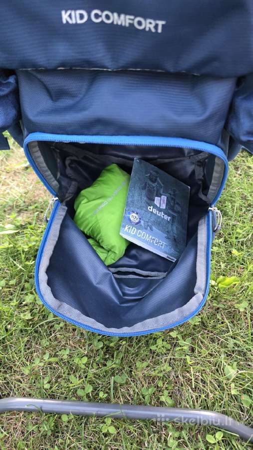 Deuter Kid Comfort nešioklė (puikios būklės) - nuotraukos Nr. 16