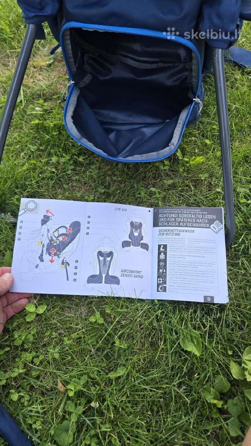 Deuter Kid Comfort nešioklė (puikios būklės) - nuotraukos Nr. 18
