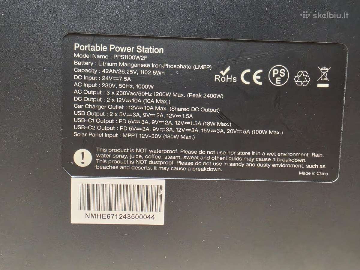 Energizer nešiojama energijos (krovimo) stotis - nuotraukos Nr. 6