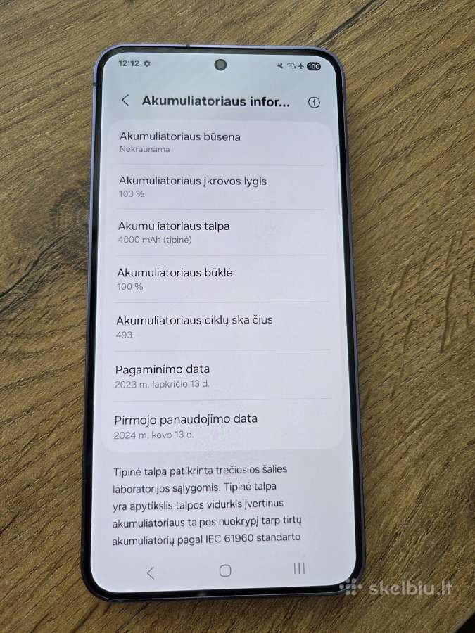 Samsung S24 256gb - nuotraukos Nr. 4