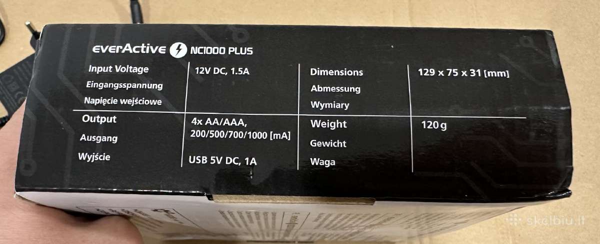 Everactive Nc1000 Plus (4x Aa/aa) - nuotraukos Nr. 6