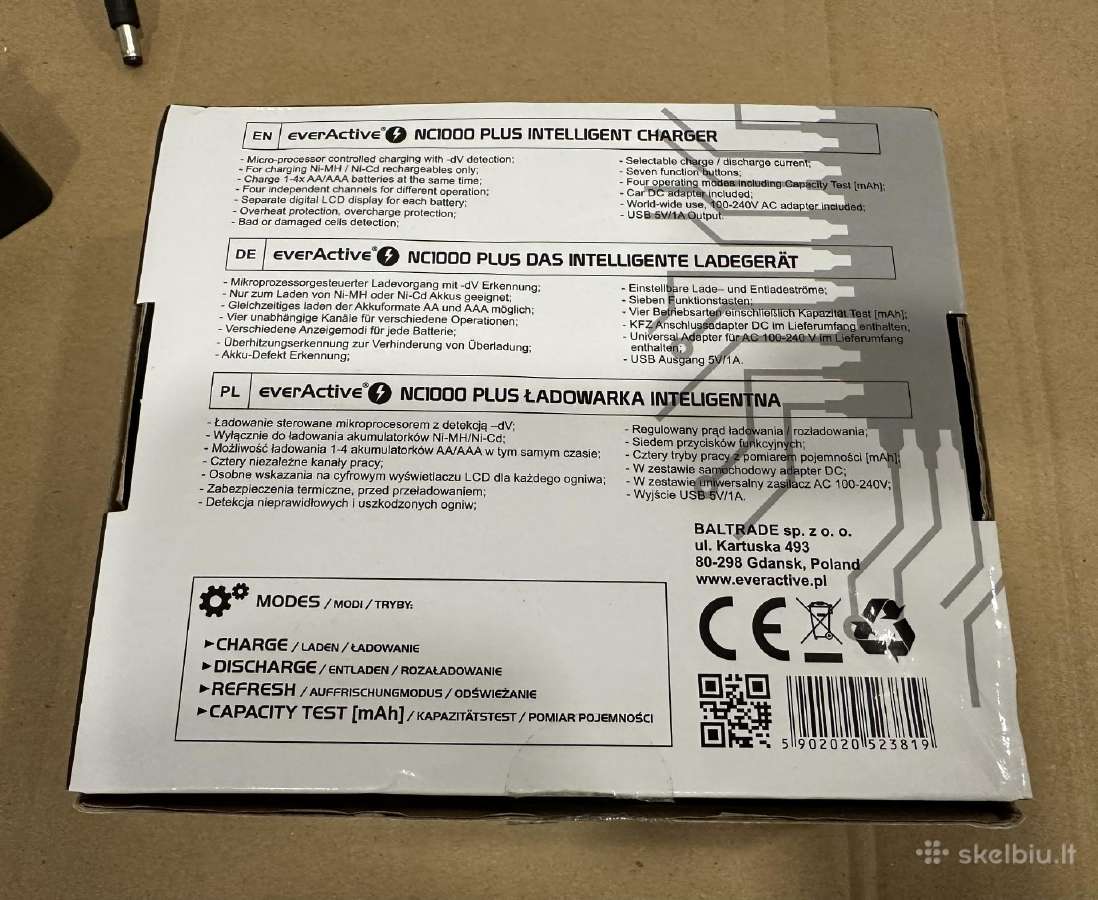 Everactive Nc1000 Plus (4x Aa/aa) - nuotraukos Nr. 8