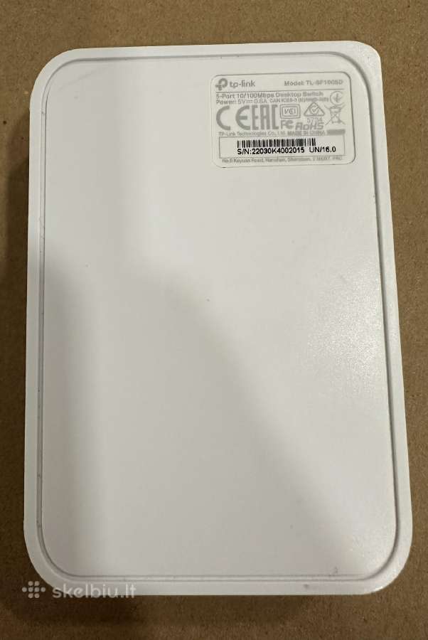 Tp-link Tl-sf1005d - nuotraukos Nr. 4