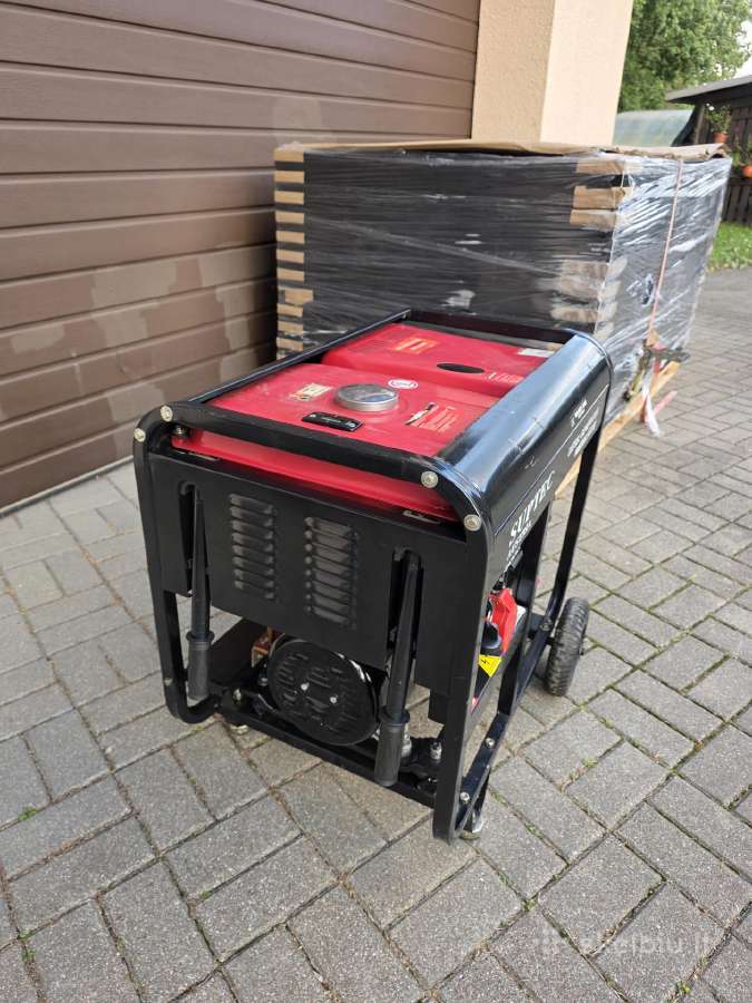 Dyzelinis 6kw generatorius Suptec Hm6000lhe3b - nuotraukos Nr. 4