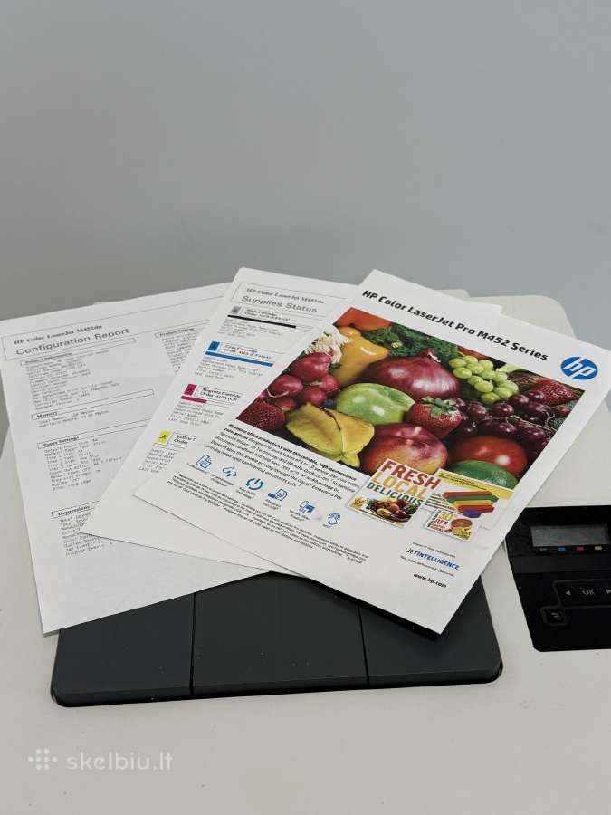 Hp Color Laserjet Pro M452dn (Cf389a) spalvotas - nuotraukos Nr. 2