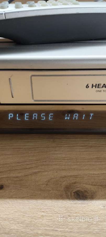 „Philips Dvdr-3320v“ CD (dvd+r/rw) + Vhs - nuotraukos Nr. 8