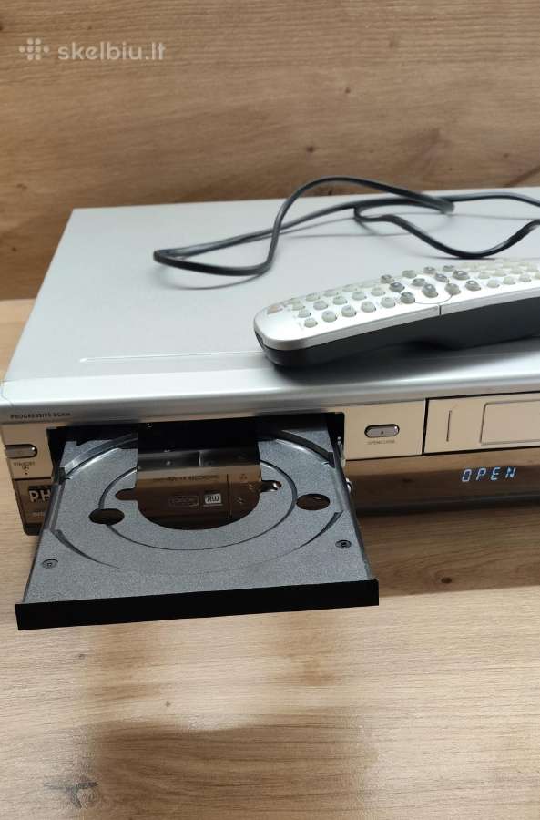 „Philips Dvdr-3320v“ CD (dvd+r/rw) + Vhs - nuotraukos Nr. 9