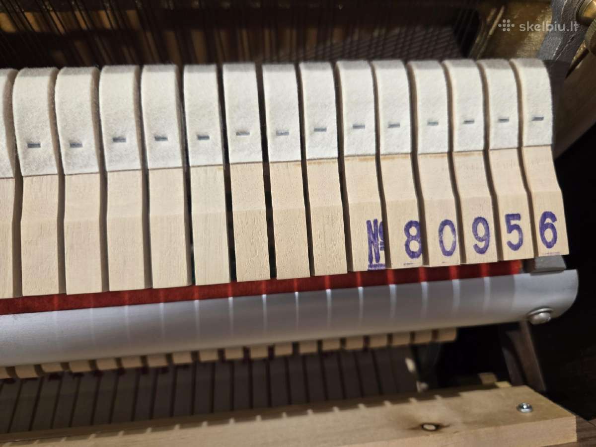 Pianinas Hellas - Saito japoniška mechanika. - nuotraukos Nr. 8