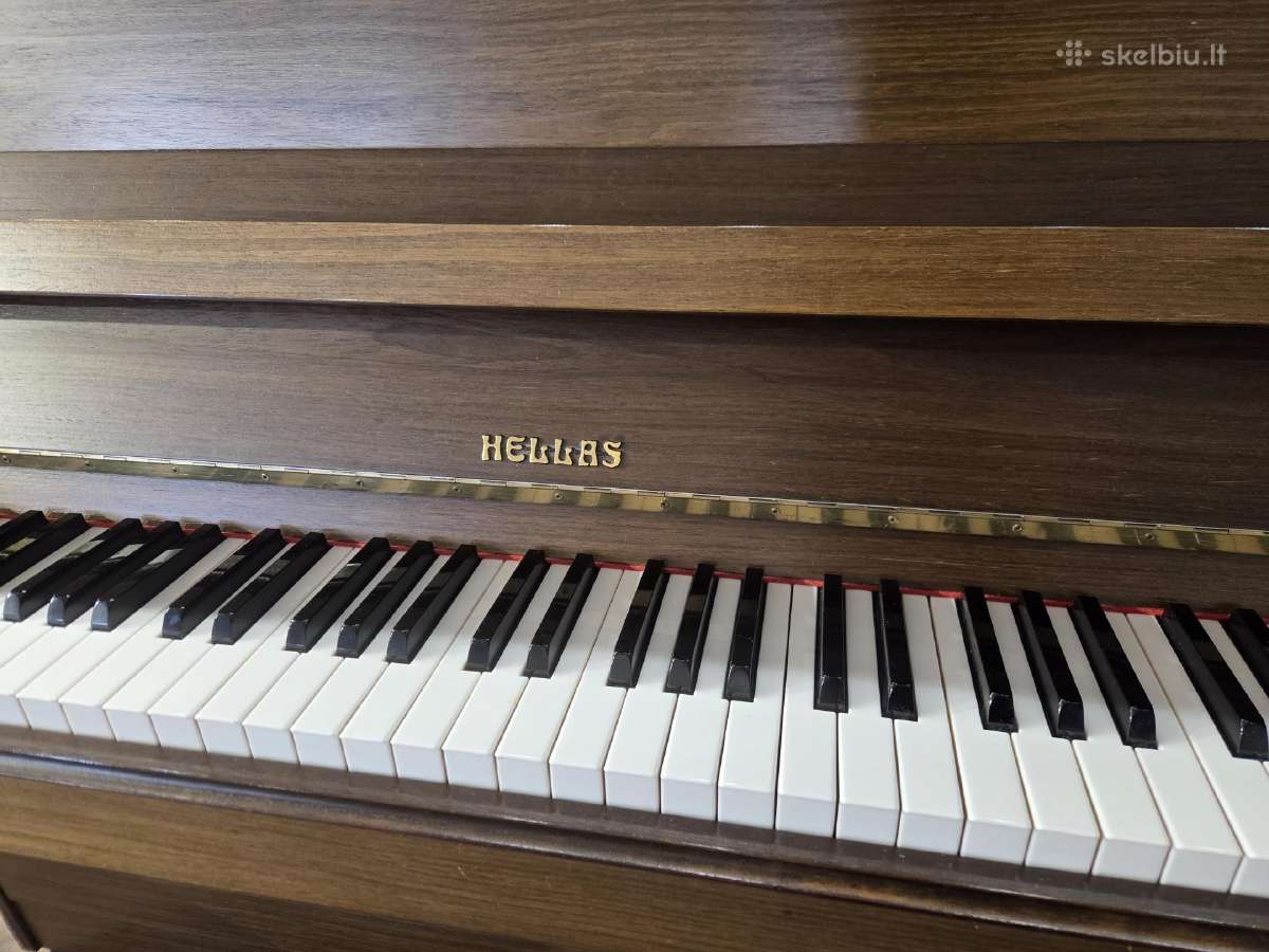 Pianinas Hellas - Saito japoniška mechanika. - nuotraukos Nr. 21