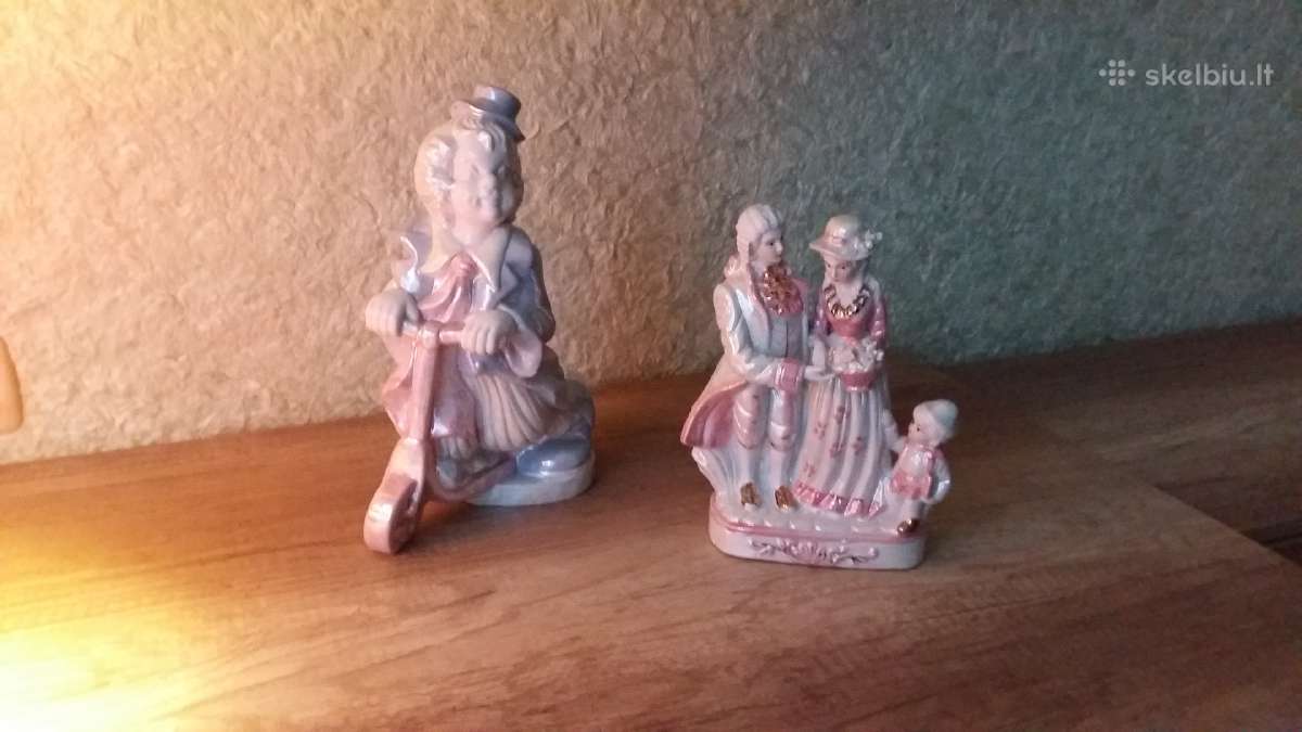 Porceliano statuleliu komplektas. - nuotraukos Nr. 2