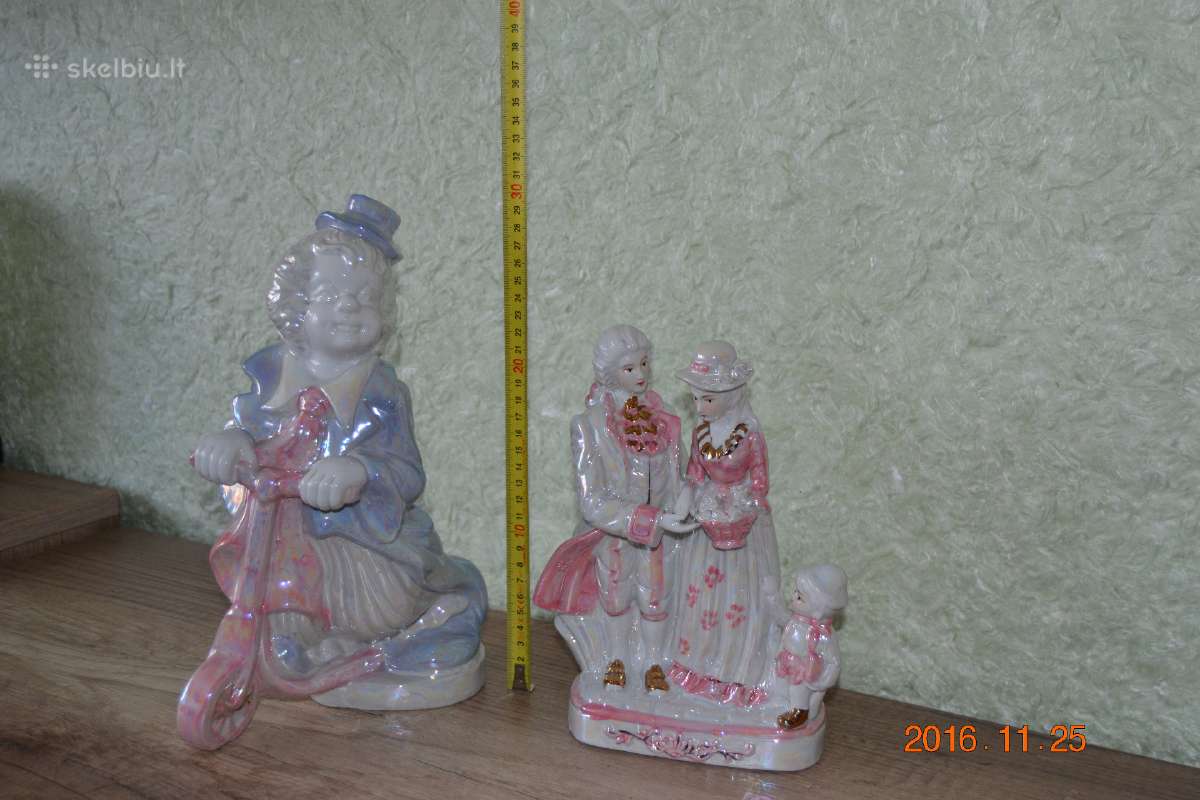 Porceliano statuleliu komplektas. - nuotraukos Nr. 4