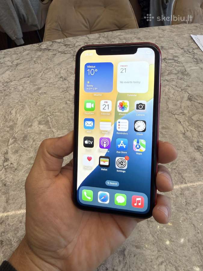 iPhone Xr, 128gb 89% - nuotraukos Nr. 11