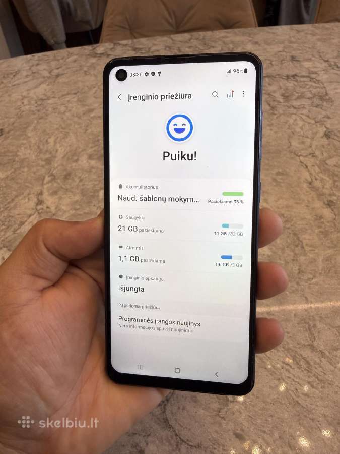 Samsung A21s, 3/32gb - nuotraukos Nr. 4