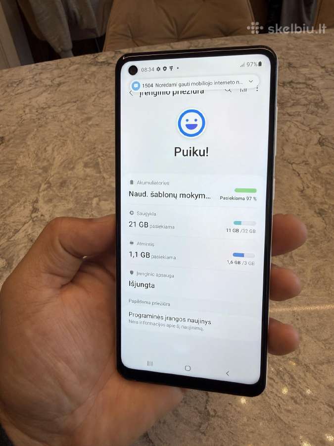 Samsung A21s, 3/32gb - nuotraukos Nr. 11