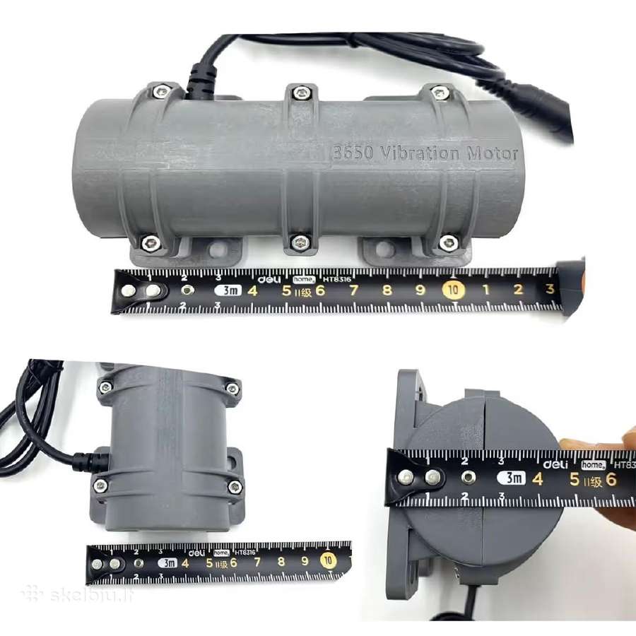 Mini vibracijos variklis 3800rpm Dc24v 6w - nuotraukos Nr. 5