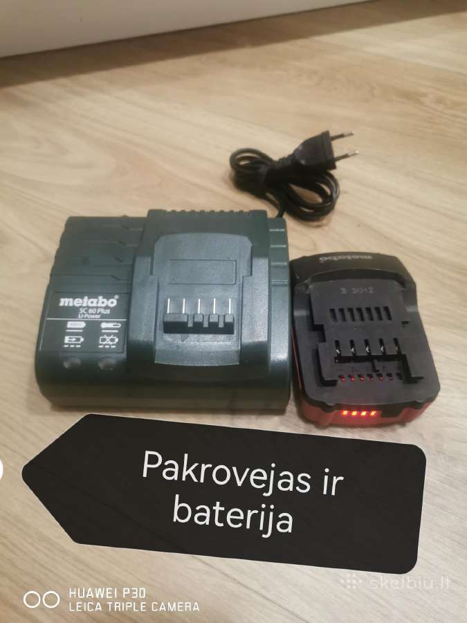 Dewalt Bulgarke 120eur baterija 50eur - nuotraukos Nr. 14