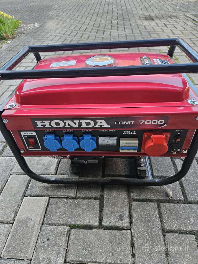 Parduodamas generatorius Honda 4kw naujas 500€ - nuotraukos Nr. 2