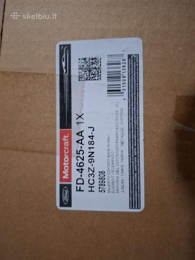 Motorcraft automobilio filtrai - nuotraukos Nr. 5