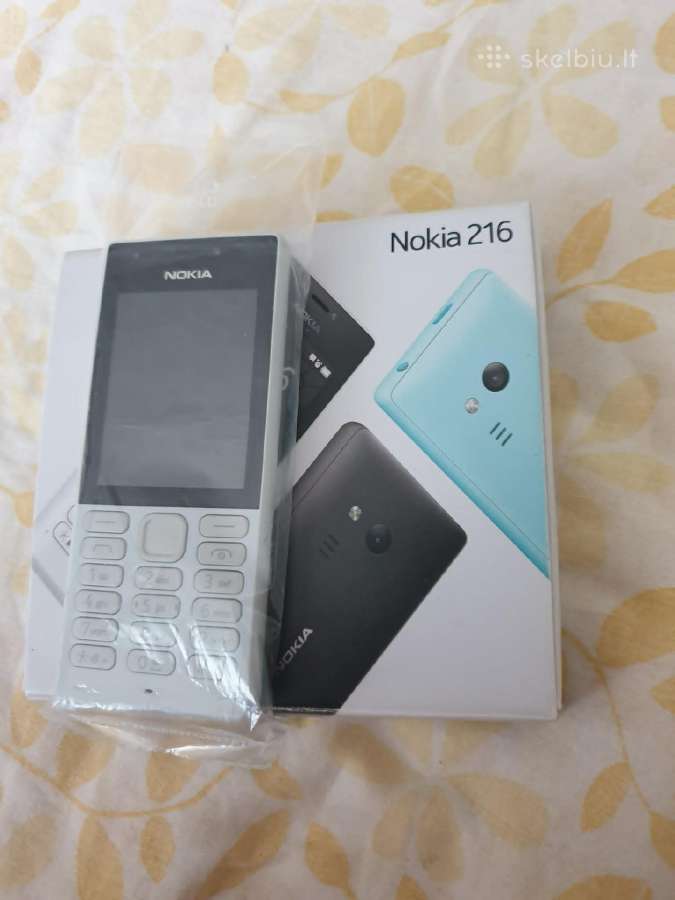 Nokia 216 2-sim originalas Lt meniu - nuotraukos Nr. 4