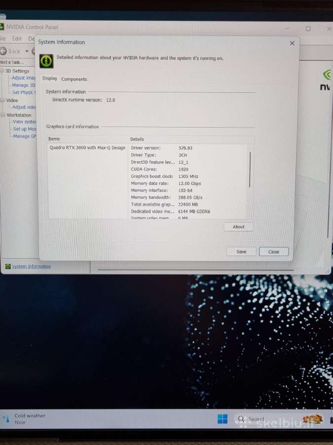 Dell Precision 5750 - nuotraukos Nr. 9
