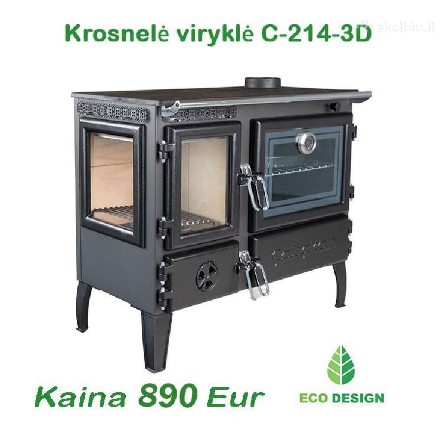 Krosnelės viryklės su orkaite - nuotraukos Nr. 14