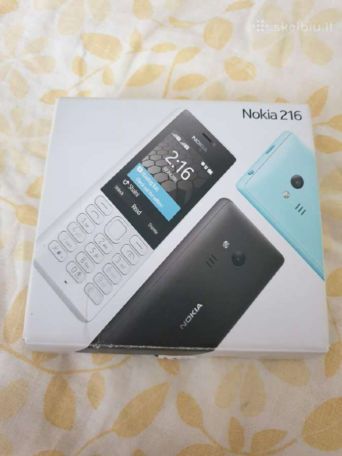 Nokia 216 2-sim originalas Lt meniu - nuotraukos Nr. 2