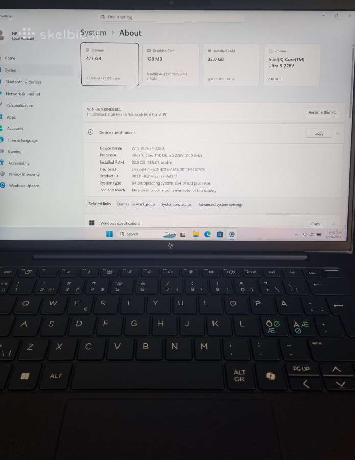Elitebook X G1i Ai14 - nuotraukos Nr. 7