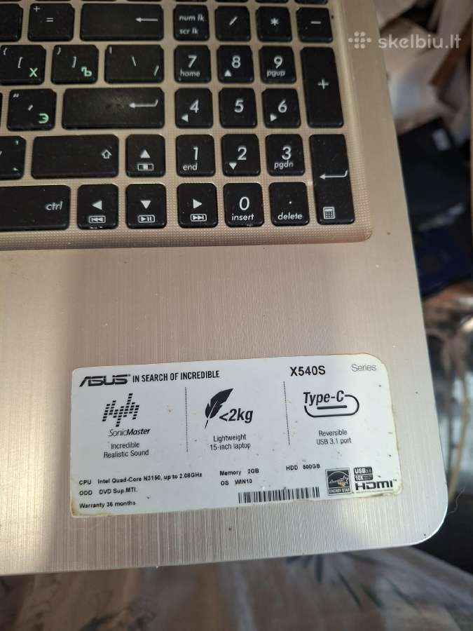 Asus - nuotraukos Nr. 2