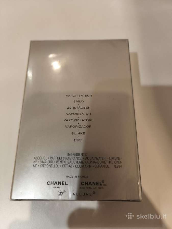 Chanel Allure Homme Sport Edt 100ml - nuotraukos Nr. 2