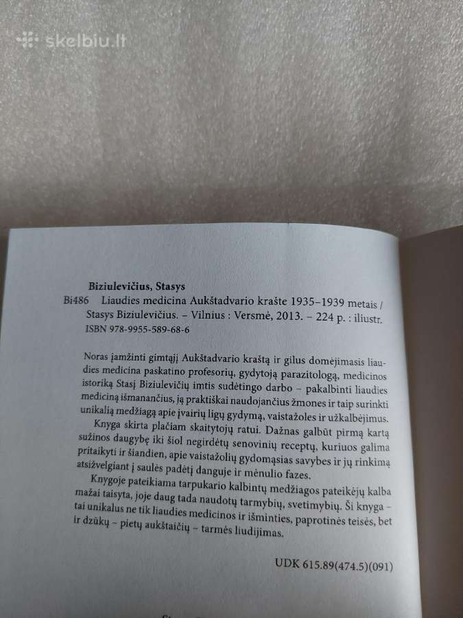Liaudies medicina Aukštadvario krašte 1935-1939 m. - nuotraukos Nr. 7