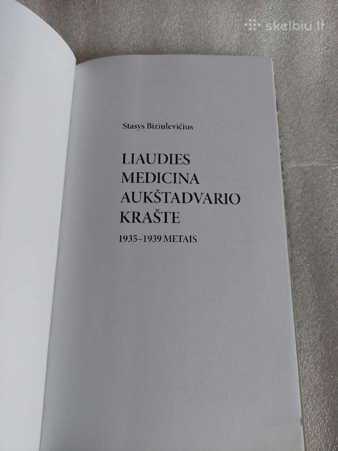 Liaudies medicina Aukštadvario krašte 1935-1939 m. - nuotraukos Nr. 2