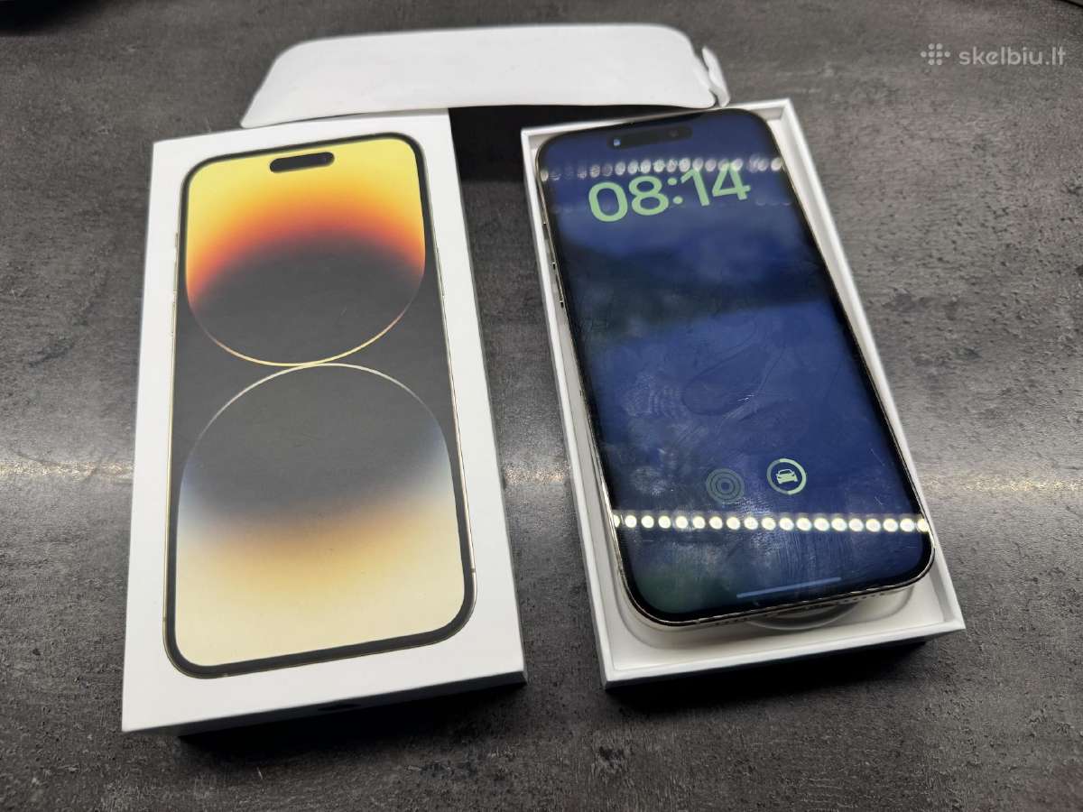 iPhone 14 pro max gold,256gb - nuotraukos Nr. 2