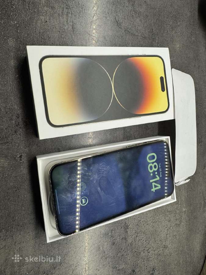 iPhone 14 pro max gold,256gb - nuotraukos Nr. 3