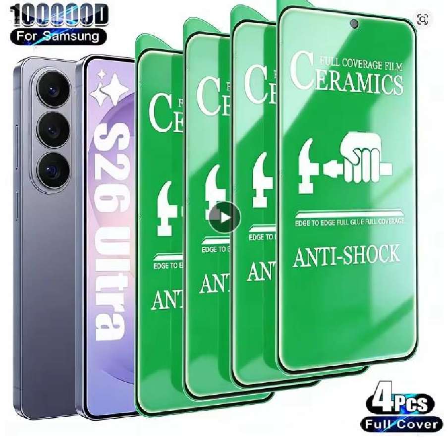 4vnt Keramikinės plėvelės Samsung S26 Ultra - nuotraukos Nr. 2