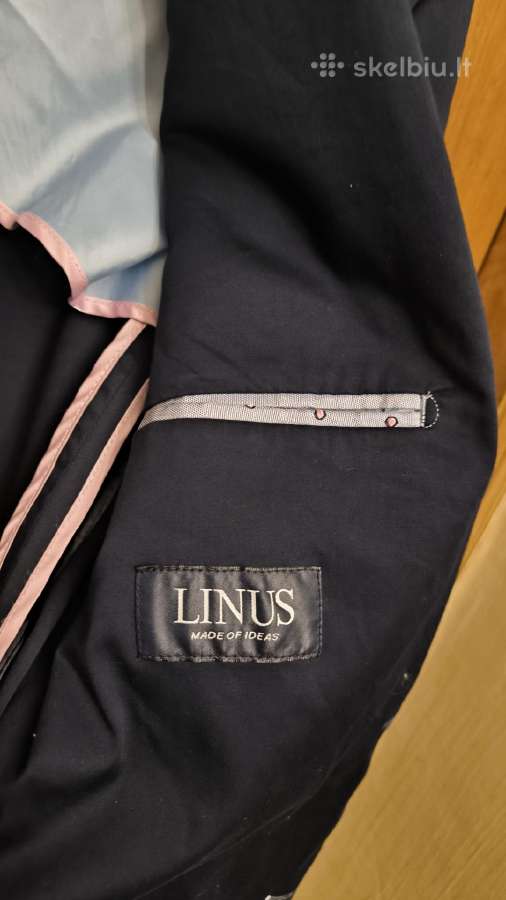 Linus tamsiai melynas vyriskas svarkas - nuotraukos Nr. 3
