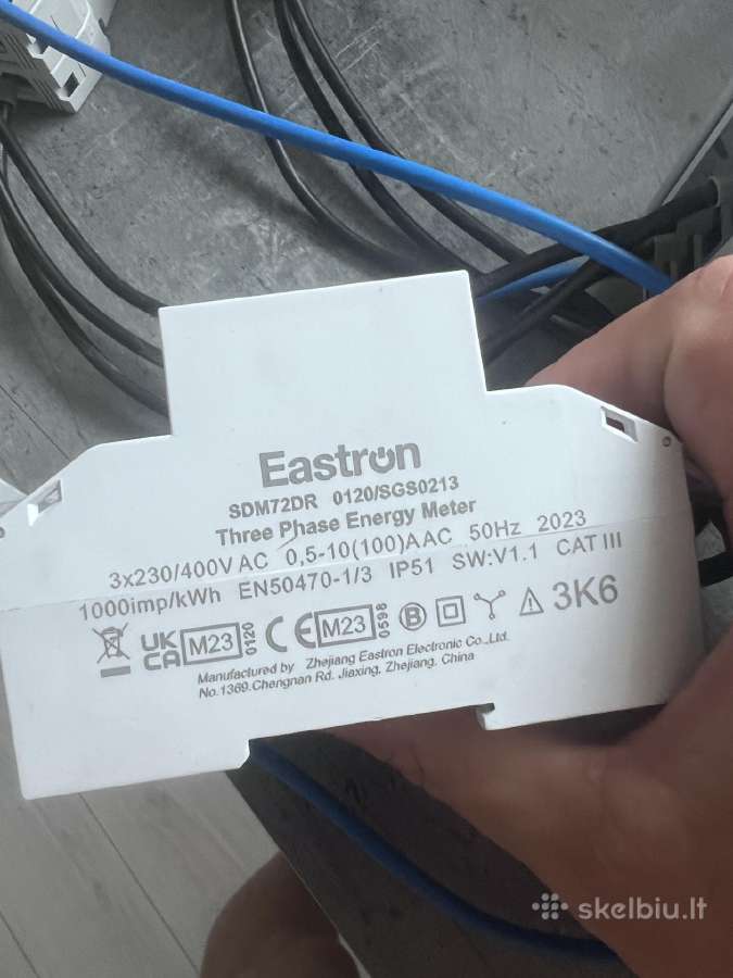 Easton trifazis Elektros poslaitiklis su kirtikliu - nuotraukos Nr. 6