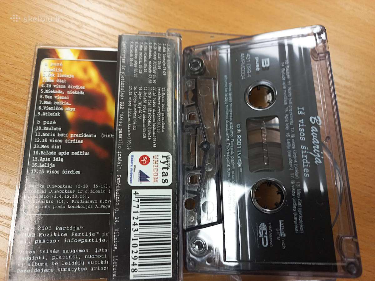 Lietuviškos audio kasetės - nuotraukos Nr. 8