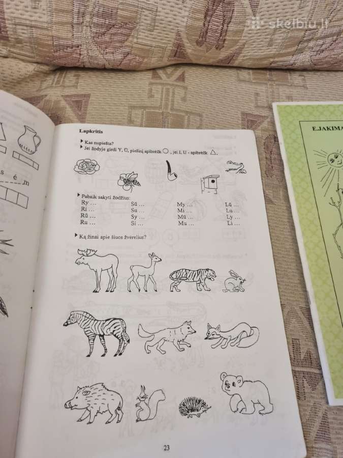Kalbos ugdymo pratybų sąsiuvinys 1 ir 2 dalis - nuotraukos Nr. 4