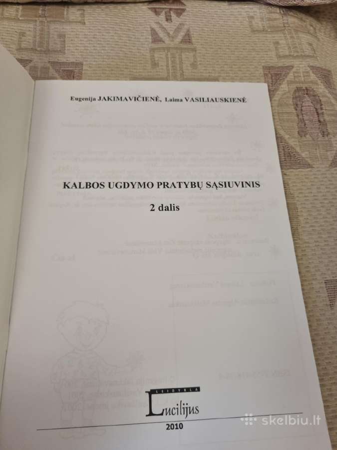 Kalbos ugdymo pratybų sąsiuvinys 1 ir 2 dalis - nuotraukos Nr. 5
