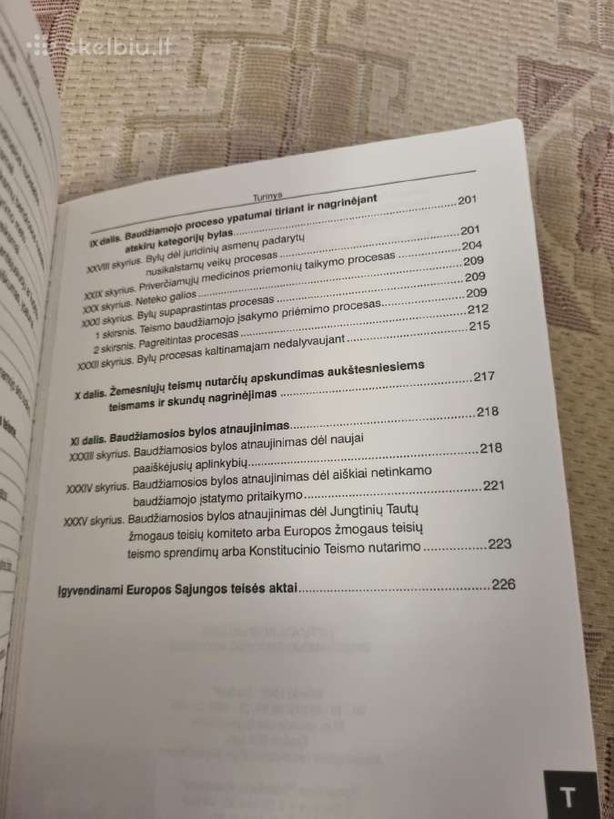 Lietuvos respublikos Baudžiamojo proceso kodeksas - nuotraukos Nr. 5