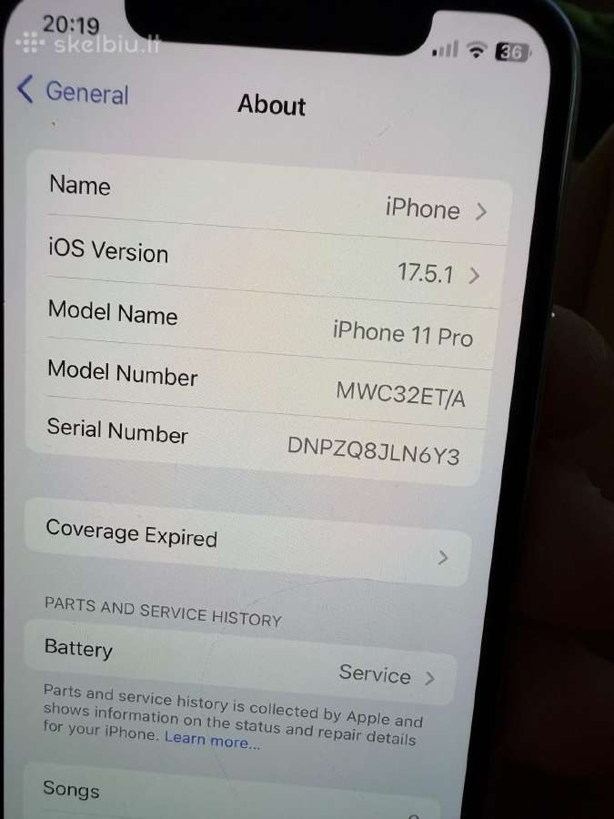 iPhone 11 Pro - nuotraukos Nr. 5