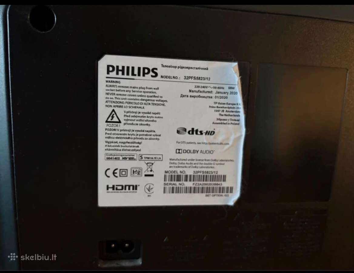 Televizorius Philips - nuotraukos Nr. 5