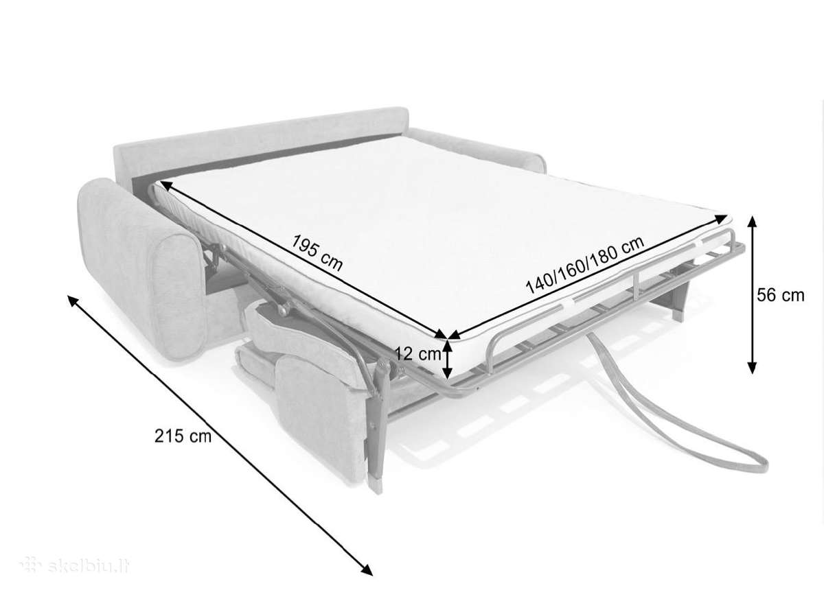 Nauja sofa su islankstomu mechanizmu - nuotraukos Nr. 3