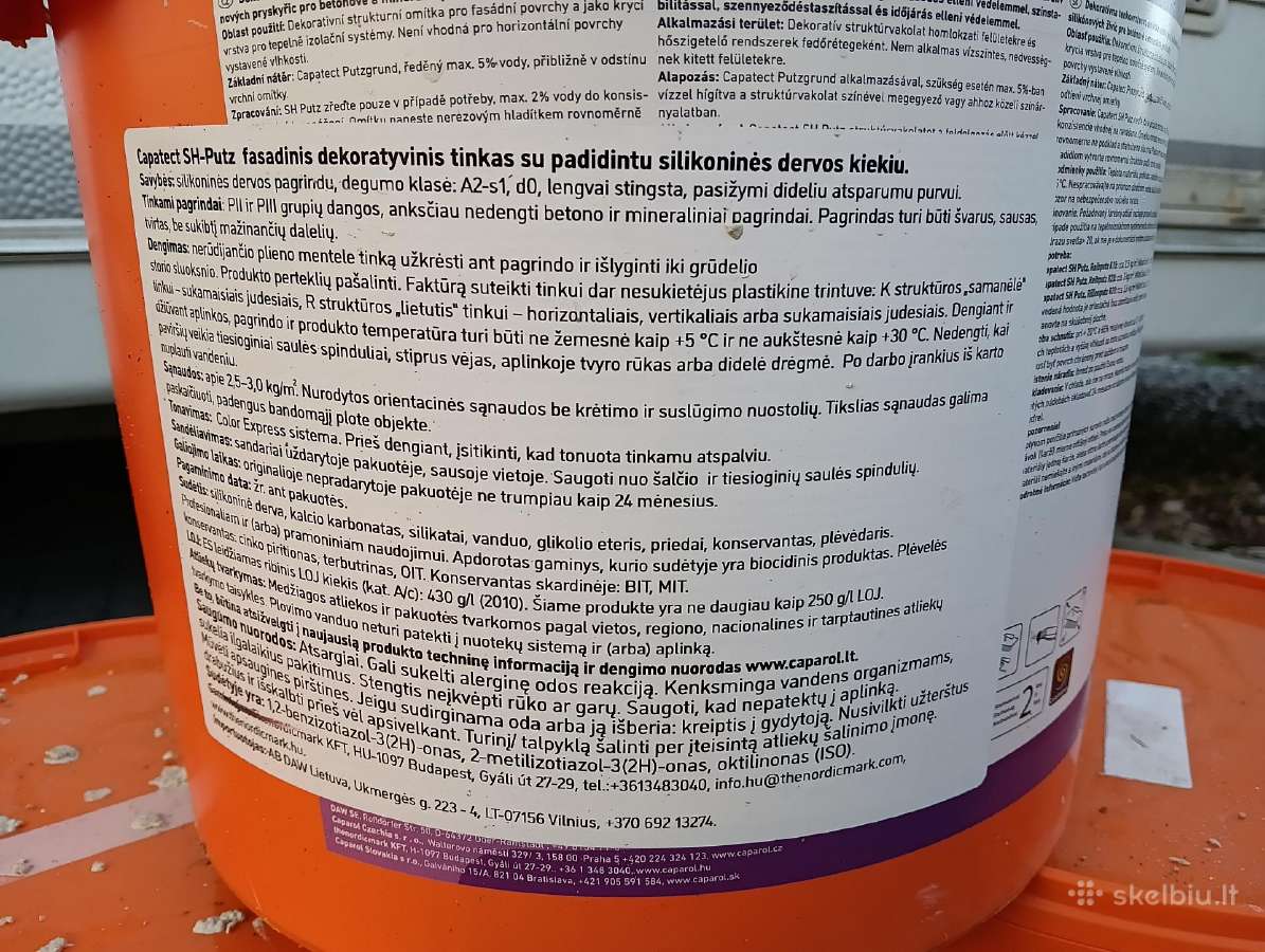 Fasadinis dekoratyvinis silikoninis tinkas - nuotraukos Nr. 2