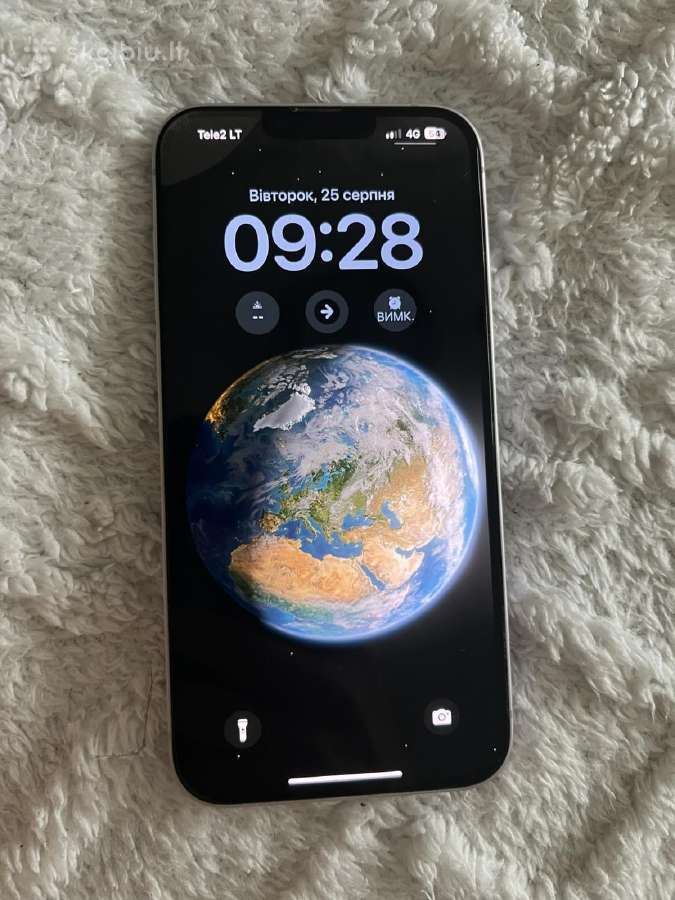 iPhone 14 plus 128 GB 82% 320€ - nuotraukos Nr. 3