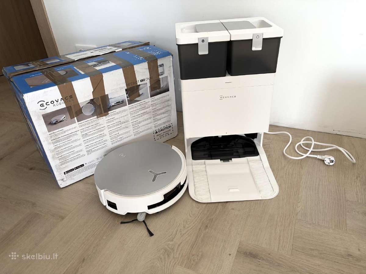 Ecovacs Deebot X8 Omni Dex56 su Omni stotele - nuotraukos Nr. 2