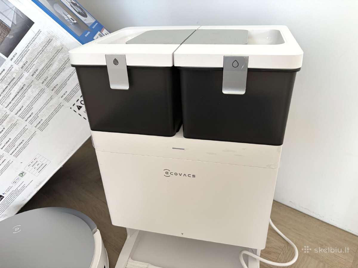 Ecovacs Deebot X8 Omni Dex56 su Omni stotele - nuotraukos Nr. 4